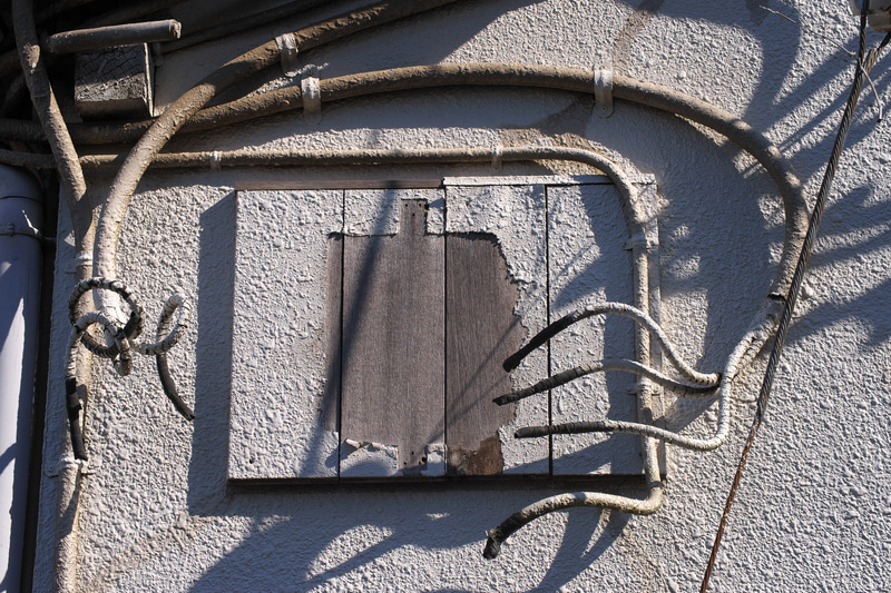 痕跡。こういう被写体は徹底したシャープネスを求めたくなりますが、間違いのない描写をしますねえ。フィルム時代のレンズとは思えないですね。<br>ニコンDf　AI AF Zoom Micro Nikkor ED 70-180mm F4.5-F5.6D（F11・1/500秒）ISO 400　100mm