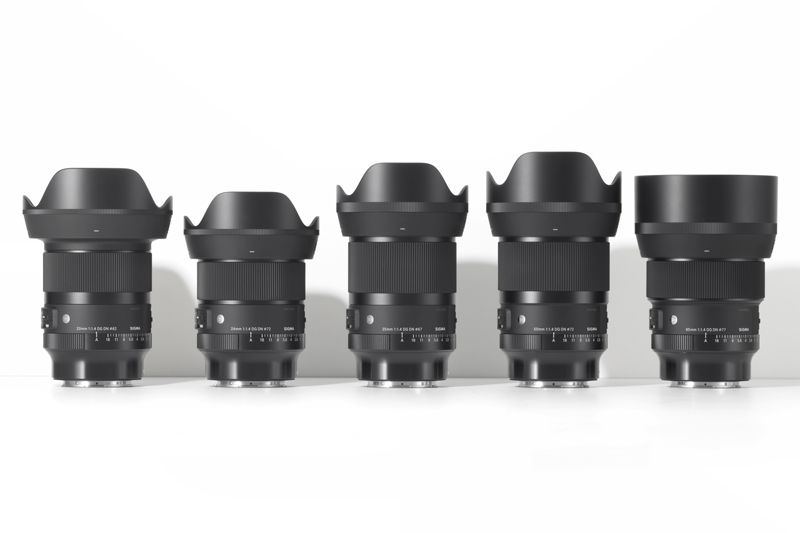 ArtラインのF1.4単焦点レンズ