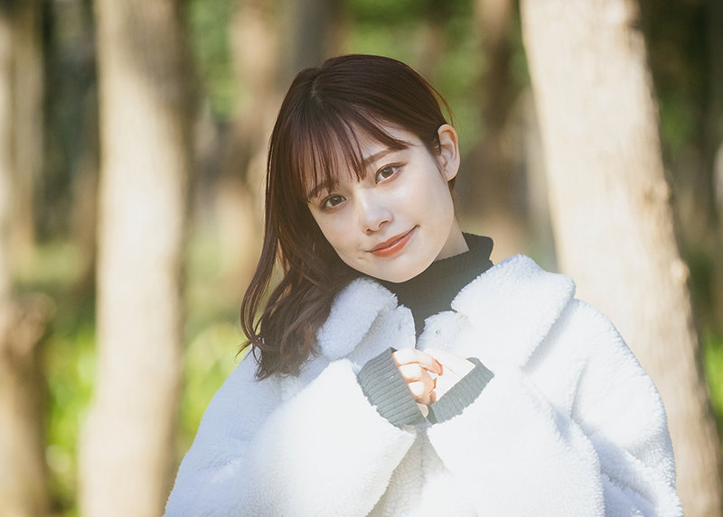 フィルターあり（写真：瑛泰 AKIHIRO/モデル：前田希）