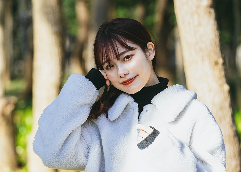 フィルターなし（写真：瑛泰 AKIHIRO/モデル：前田希）