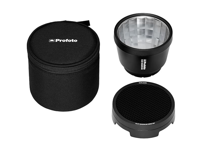 ソフトポーチ（左）、Clic マグナム（右上）、グリッド（右下）