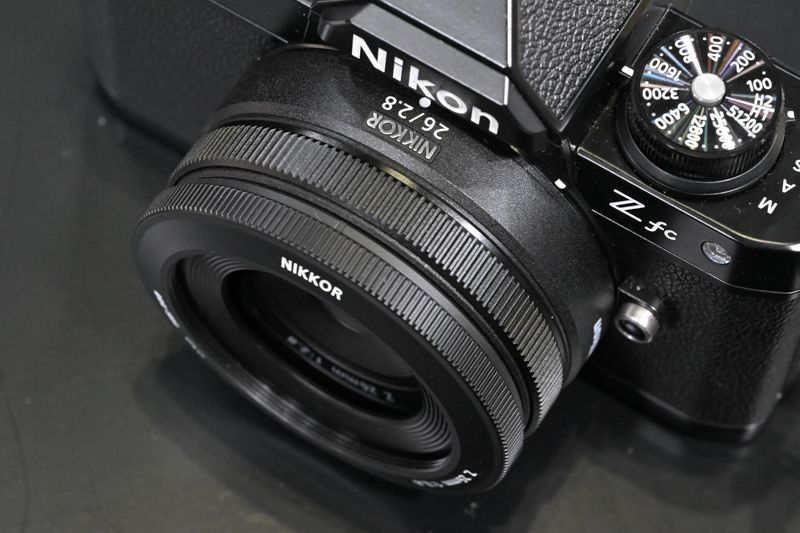 NIKKOR Z 26mm f/2.8の組み合わせも体験可能