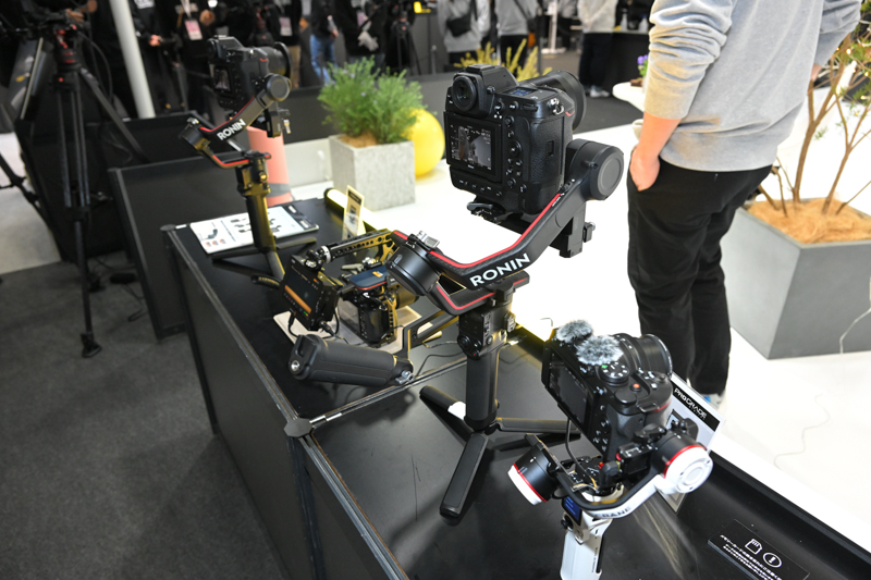 Z 9とDJI製ジンバルの組み合わせも体験可能