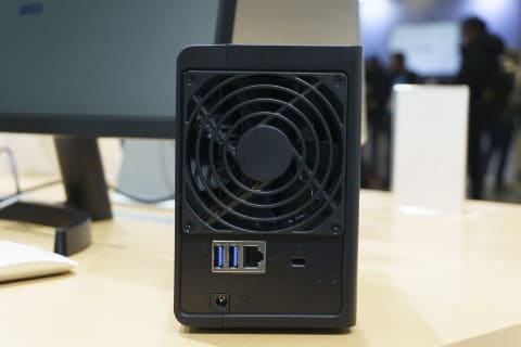 CP+2023】新NASキット「DS223」をアピールしたSynologyブース