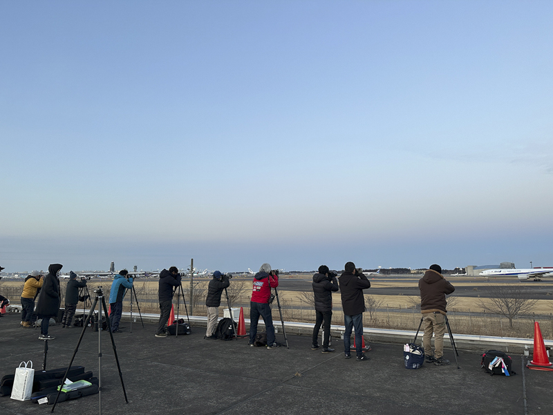 撮影開始直後の様子