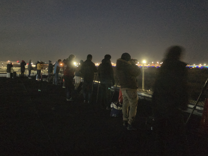 撮影も終盤。1回のセミナーで昼と夜の両方の撮影が楽しめた