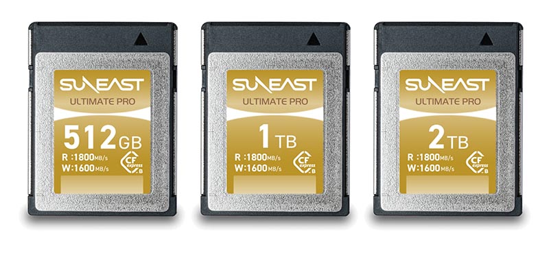 リニューアル後のSUNEAST ULTIMATE PRO CFexpress Type B カード