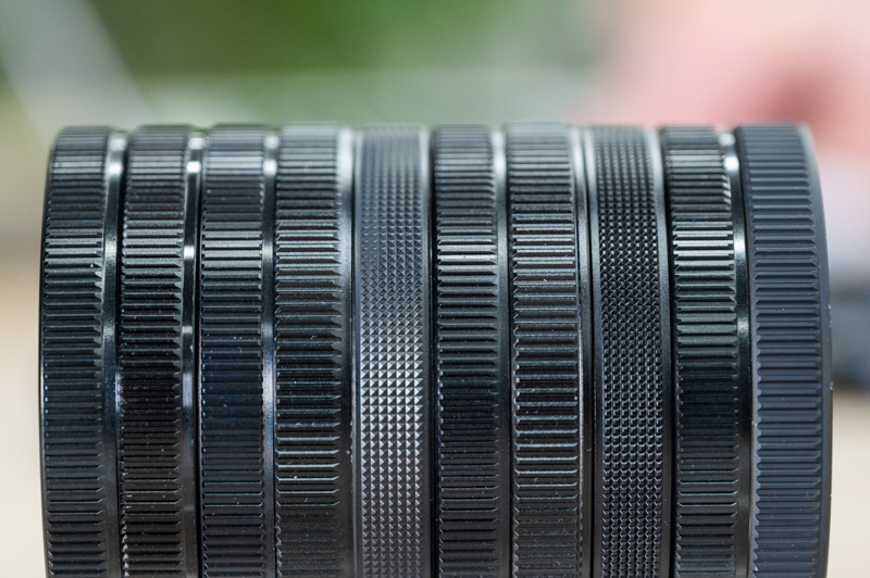 コントロールリングのローレットパターンも検討を重ねた