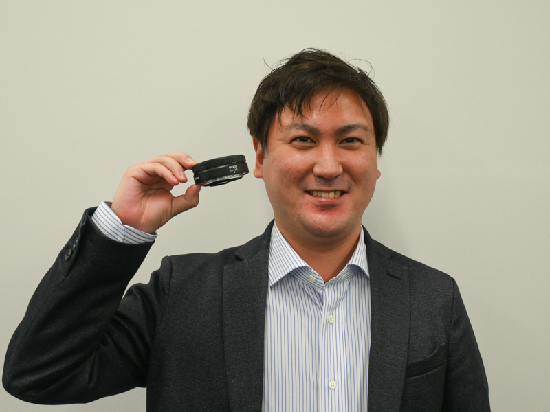 光学設計を担当した、株式会社ニコン 光学本部 第三設計部 槇田歩氏