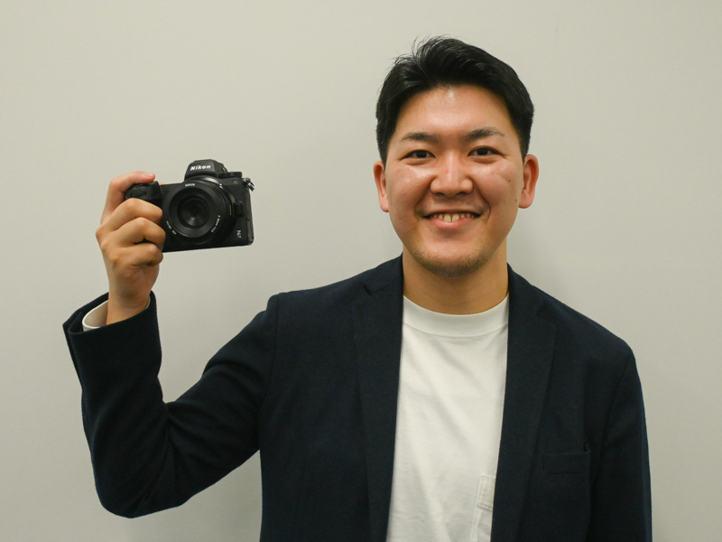 外観デザインを担当した、株式会社ニコン デザインセンター IDグループ 本田光太朗氏