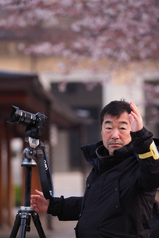 この日の撮影を終えて