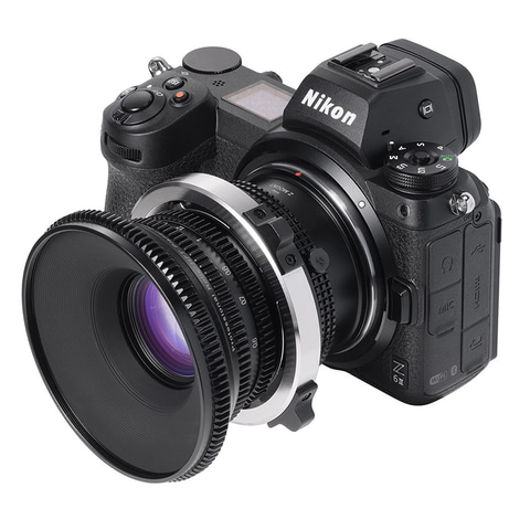 PLレンズをミラーレスカメラに…マウントパーツ交換型のアダプター