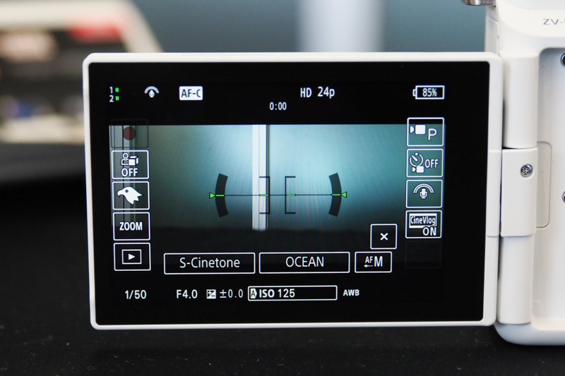 シネマティックVlog設定