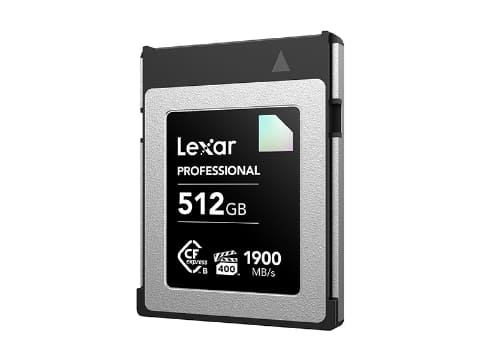 Lexar、CFexpress Type Bカード「DIAMOND」に512GBを追加 - デジカメ Watch