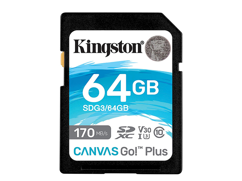 セール対象の「Canvas Go! Plus UHS-I SDXCカード」