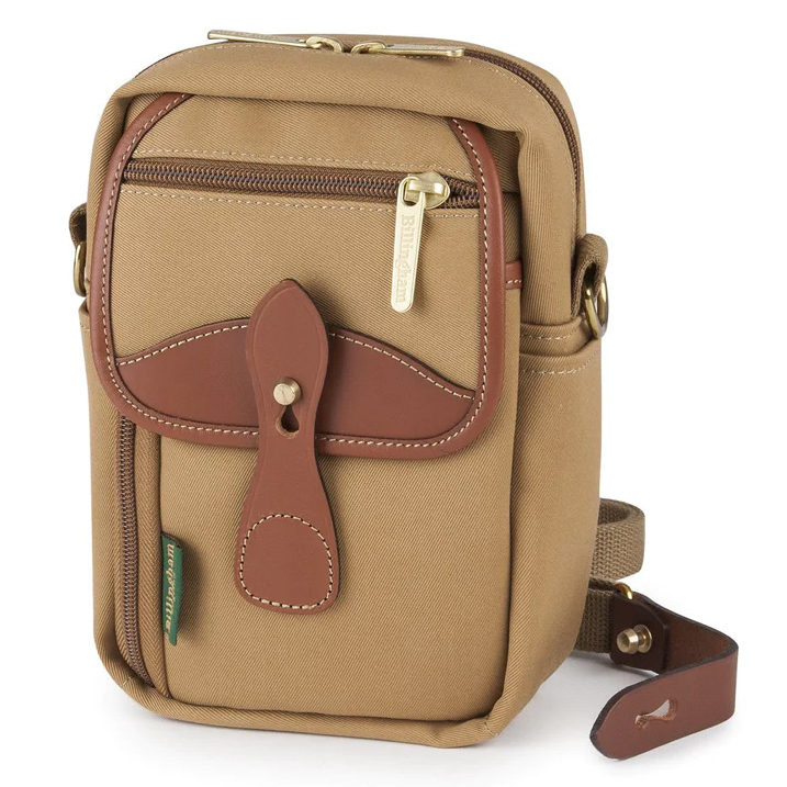 カーキキャンバス × タンレザー