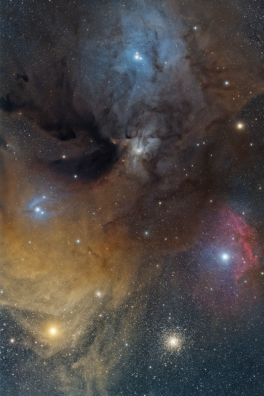 作例 Askar65PHQ+Askar65PHQレデューサー(312mm F4.8) PlayerOne Poseidon-C PRO gain126 offset70 180s×40（2h0min）