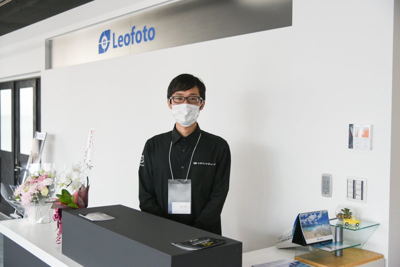 ショールーム担当スタッフの関根隆裕さん