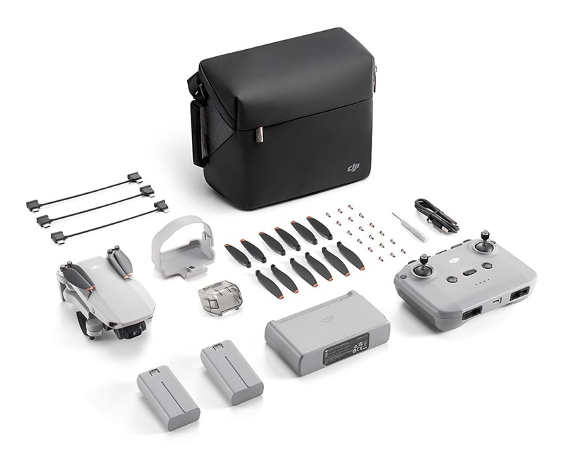 DJI Mini 2 SE Fly More Combo 同梱品