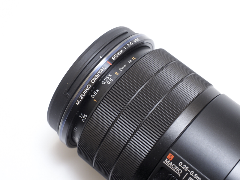 フォーカスリングをスライドさせてMFに切り替えたところ