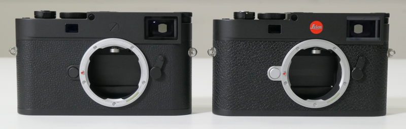 左がライカM11モノクローム、右がライカM11