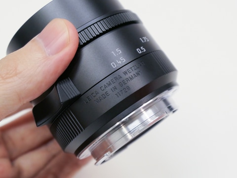 ライカ、「ズミルックスM f1.4/50mm ASPH.」をリニューアル。最短撮影