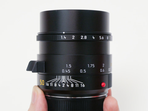 ライカ、「ズミルックスM f1.4/50mm ASPH.」をリニューアル。最短撮影