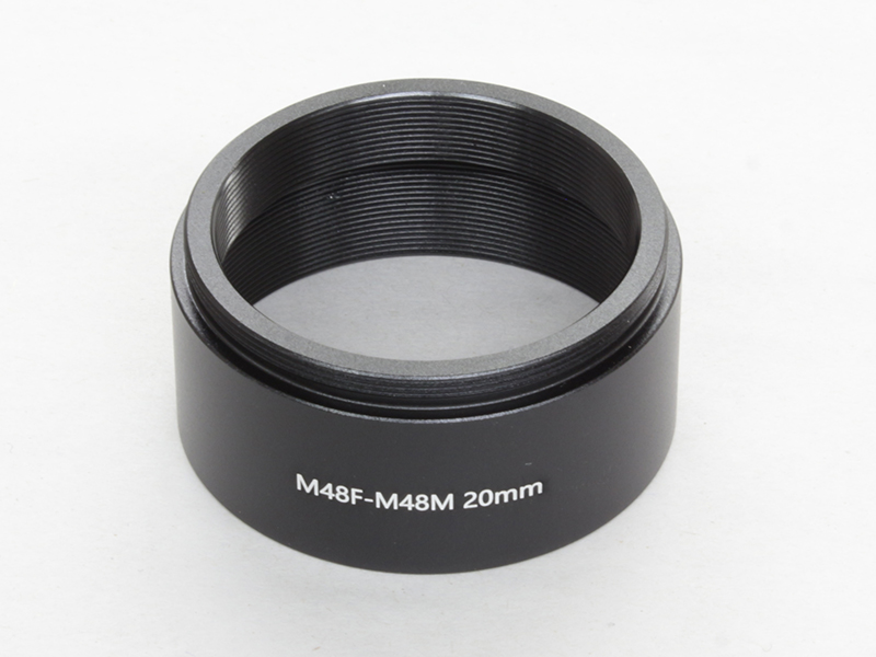 M48 メス-M48 オス 20mm アダプター