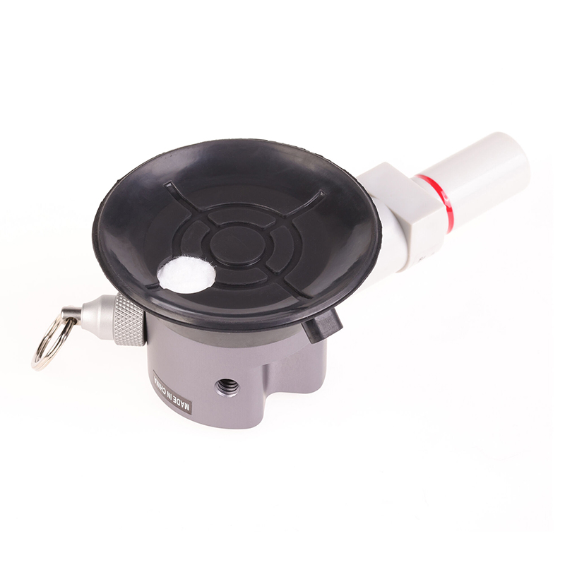 白いフェルトの部分から空気が抜ける構造