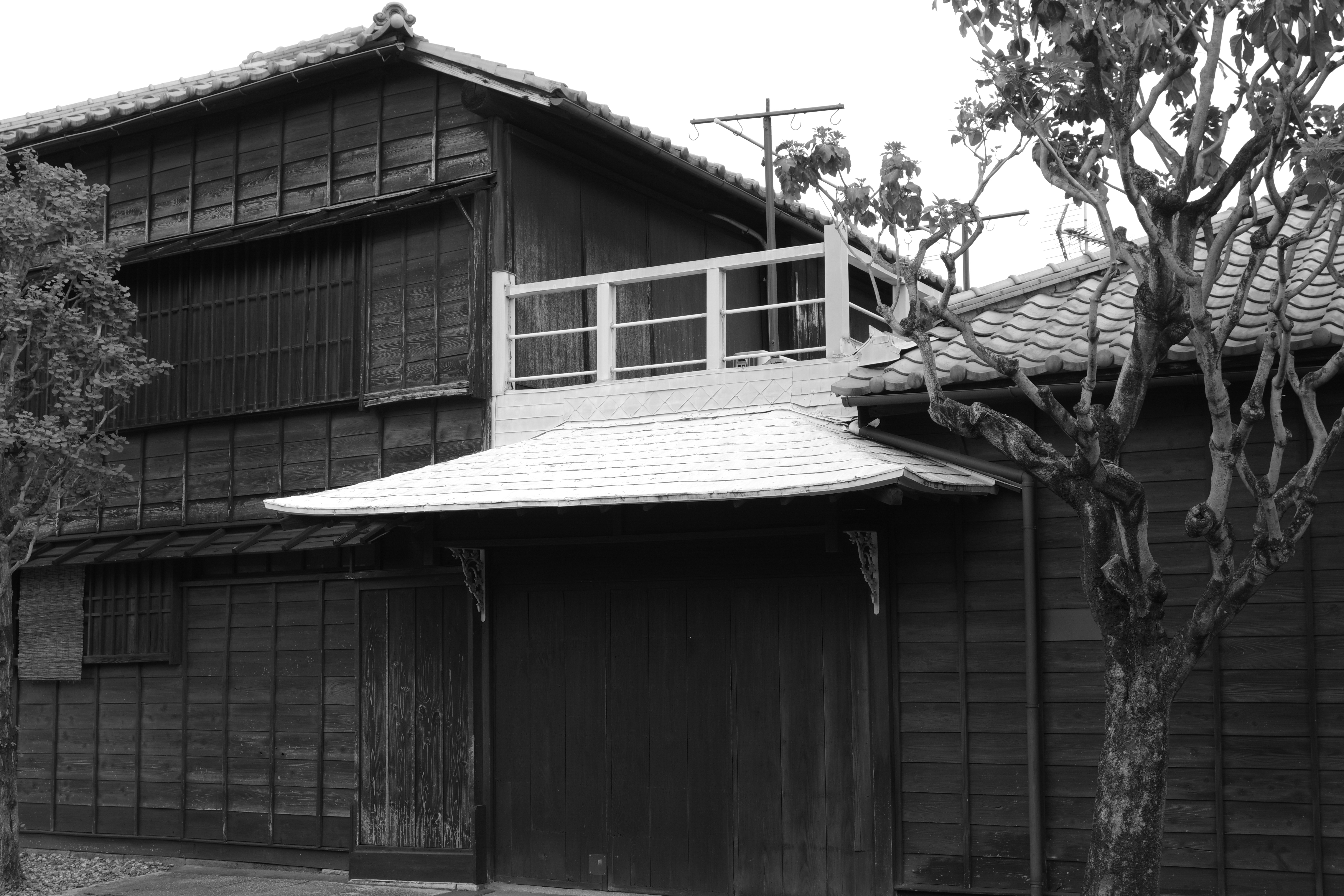 左が本機、右がベースモデルのカスタムイメージ「モノトーン」。本機のほうが黒がしっかり締まりつつ、階調が粘って“黒の中の黒”が豊かに感じられる