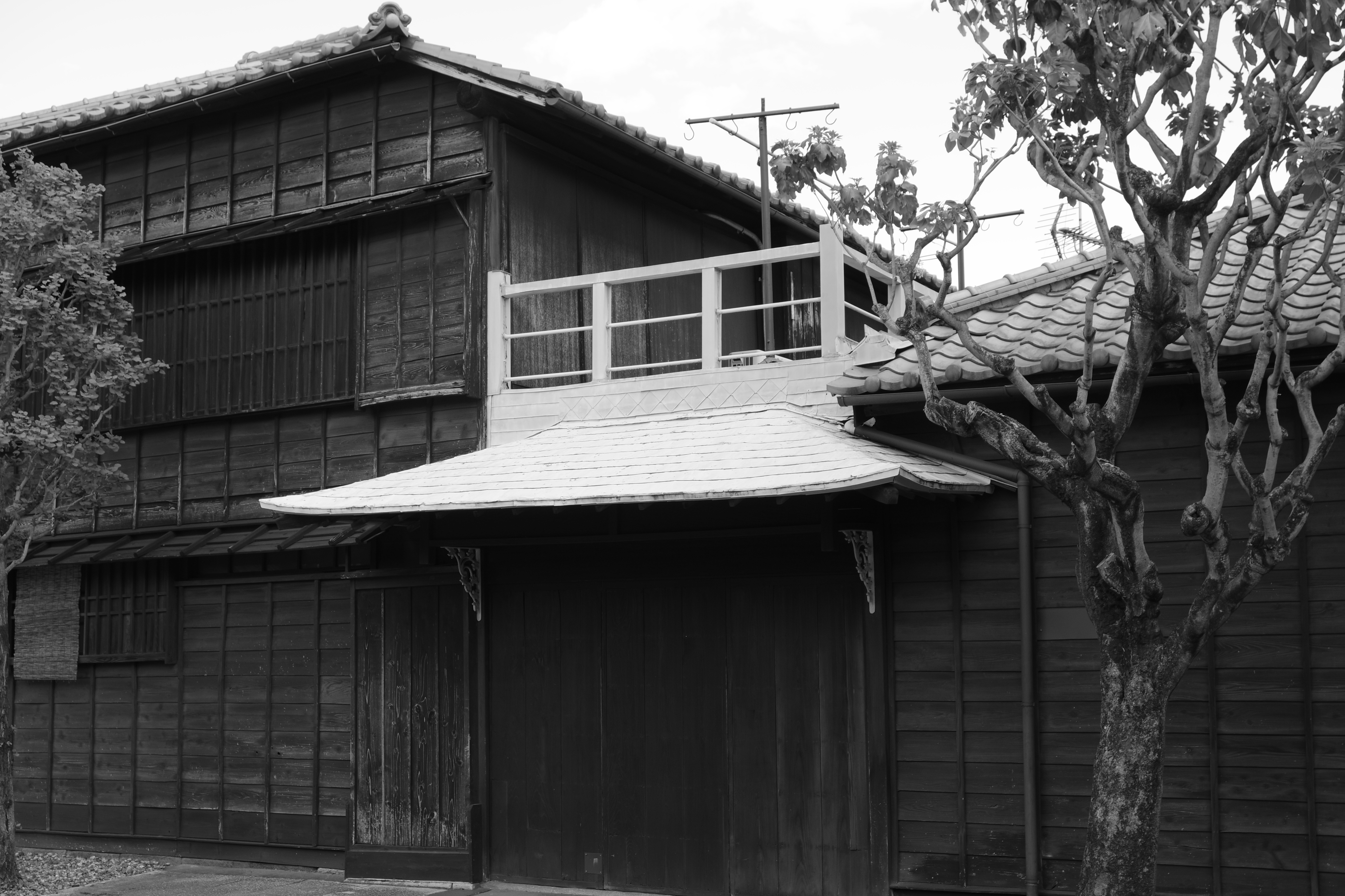 左が本機、右がベースモデルのカスタムイメージ「モノトーン」。本機のほうが黒がしっかり締まりつつ、階調が粘って“黒の中の黒”が豊かに感じられる