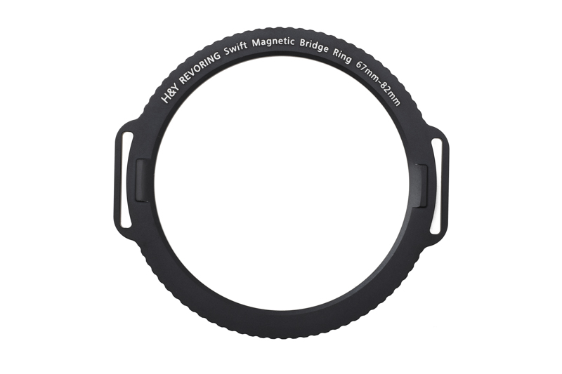 ドロップインフィルターを必要としない場合は、Swift マグネティック ブリッジリングを装着することで、後述の「アクセサリー」カテゴリーのアイテムを装着可能だ