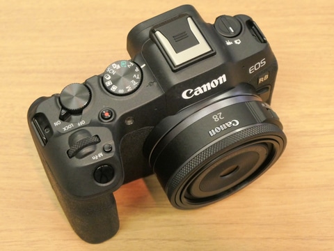＜良品＞Canon RF28mm F2.8 STM｜RFマウントパンケーキレンズ キヤノン RF28mm F2.8 STM｜RFレンズ史上最小サイズ約120g！RFレンズ初