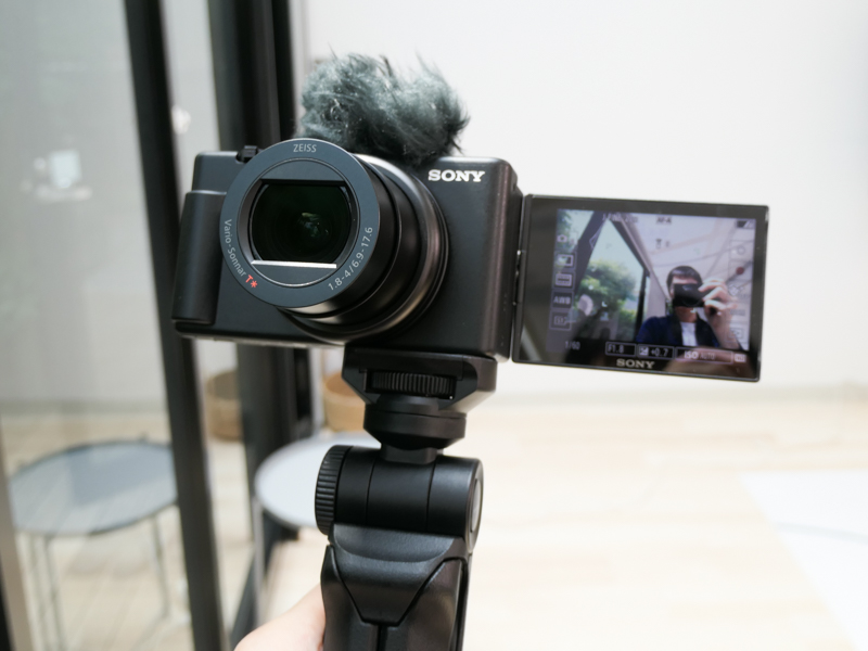 スタジオ内で撮影を試してみた