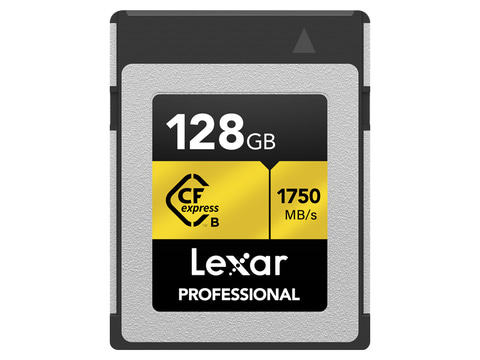 Lexar、CFexpress Type Bカード「GOLD」に128GB/256GB/512GBを追加