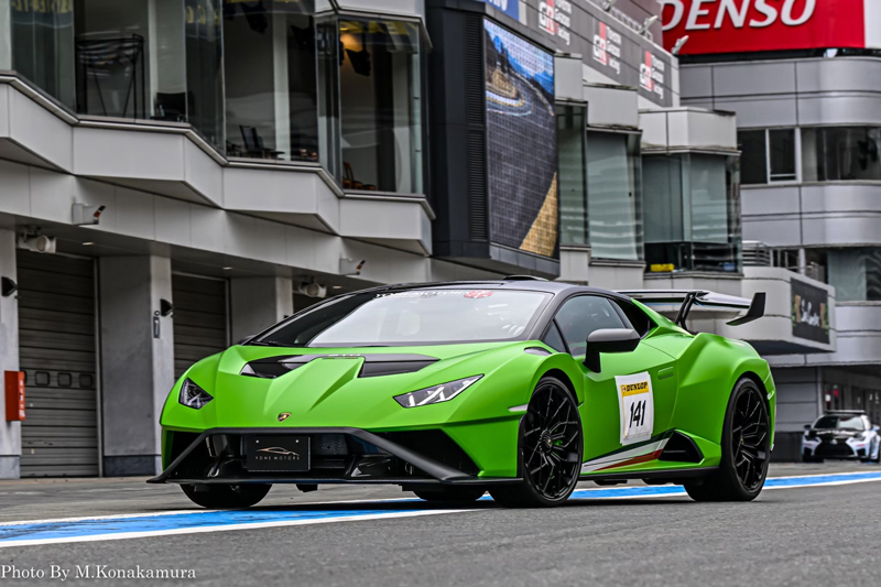 YONE MOTORS展示車両「ランボルギーニ ウラカンSTO」