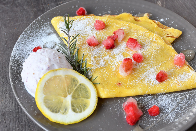 英国風のパンケーキ