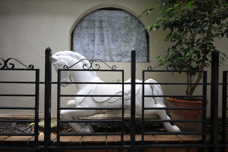 路地裏で。EOS R7用に購入したRF 16mm F2.8  STMをポテンシャルを今回は全て「活かすことができまして。路地裏の鈍い光でしたが味わいある描写です。<br>EOS R8／RF16mm F2.8 STM／絞り優先AE（F8・1/125秒）／ISO 400