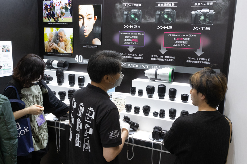 Xシリーズのハンズオンコーナー