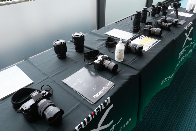 各機種が並んでいた