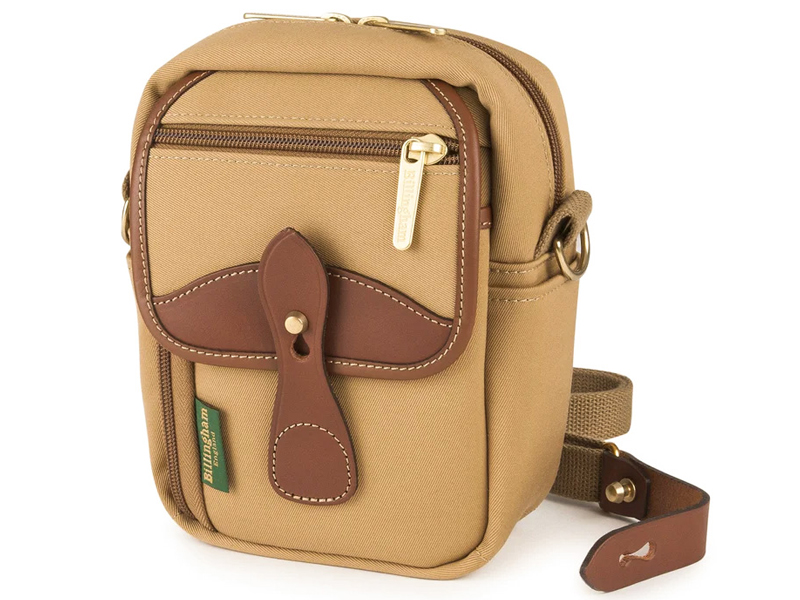 カーキキャンバス×タンレザー