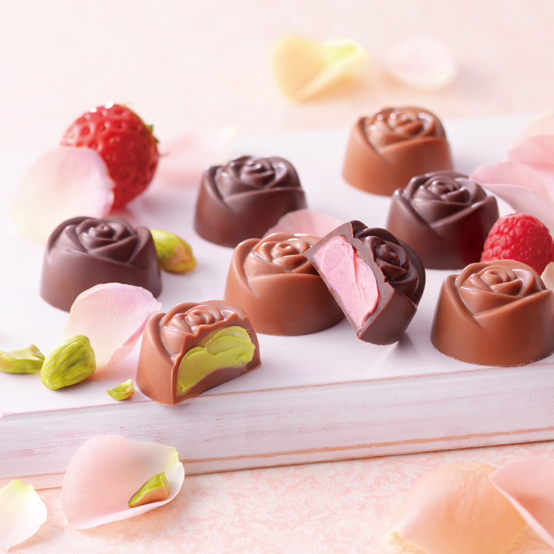 「ロイズアールショコラ［ローズ］」（2種／計10個）：648円