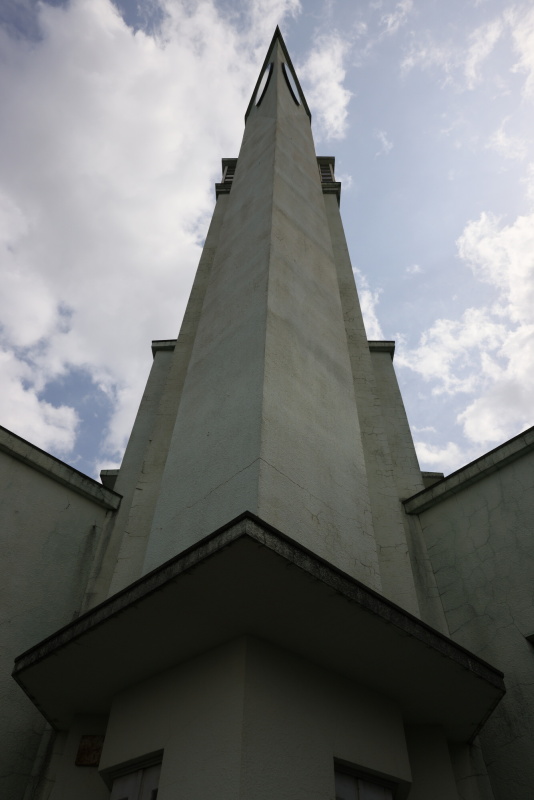 この塔の一番上まで登らせてもらった。 キヤノンEOS R5 / RF24-70mm F2.8 L IS USM / 絞り優先AE（F14・1/1,600秒・-0.3EV）/ ISO 800