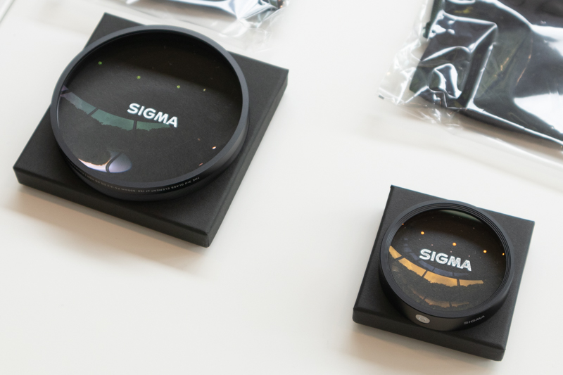 同社レンズに採用している光学ガラスを用いた「SIGMAルーペ」