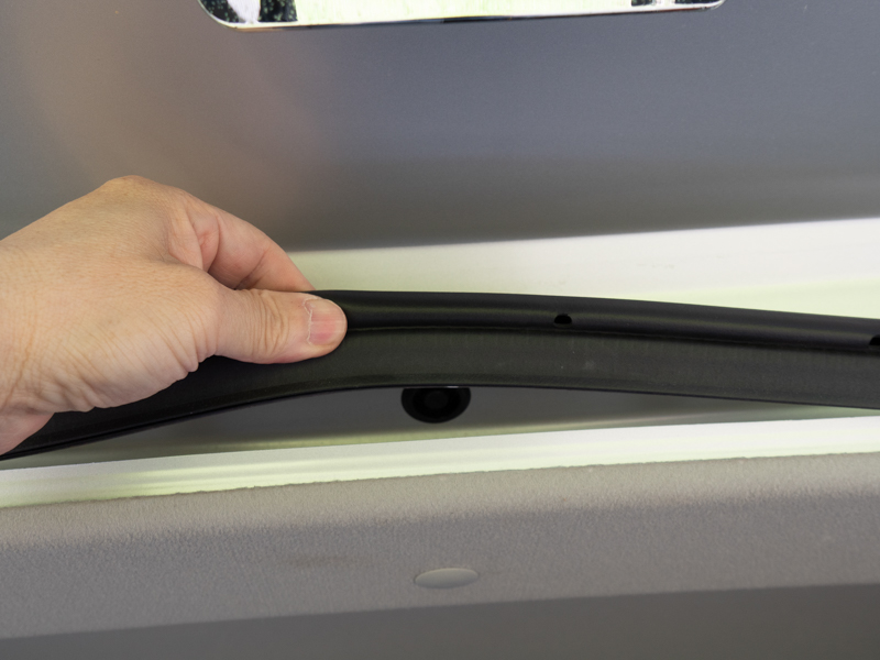 モールの一部を外す