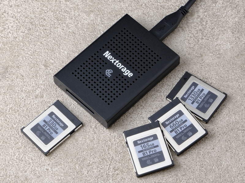 Nextorageの純正カードリーダー「NX-SB1SE」