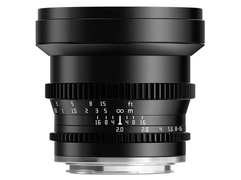 TTArtisan、質量300gの軽量アナモルフィックレンズ「25mm T2 C 1.33X
