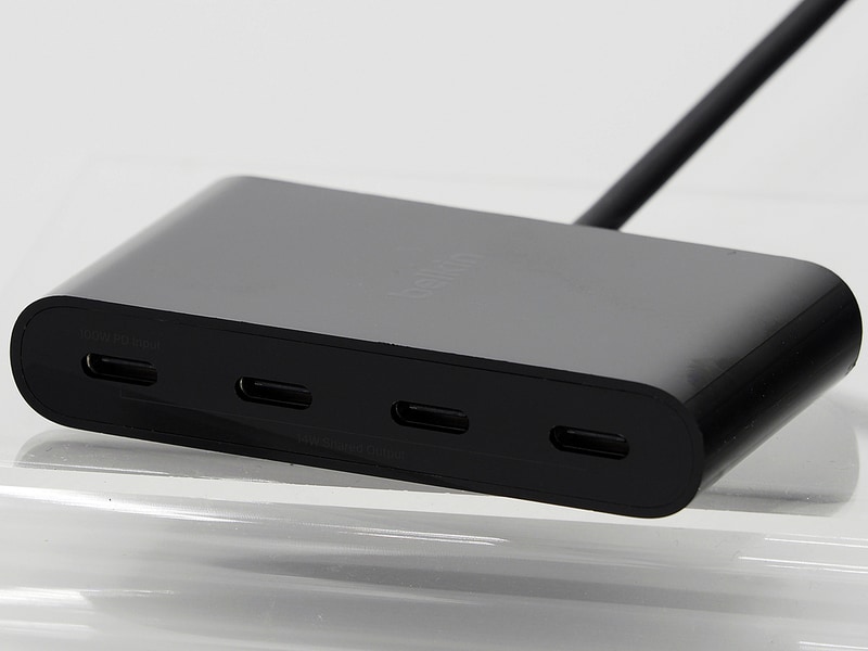 4ポートは14Wの共有出力（14W Shared Output）仕様