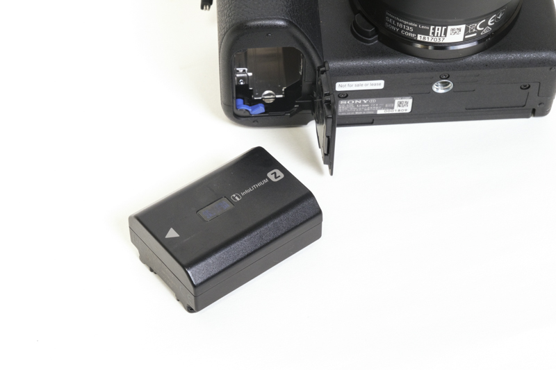 大容量のZバッテリーを採用