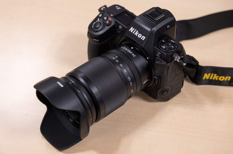 Z 8。装着レンズはNIKKOR Z 24-120mm f/4 S